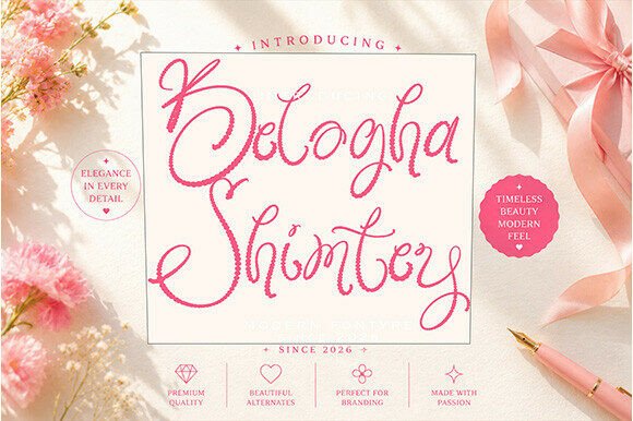 Beluga Shimtey: Crafting Elegance in Modern Typography