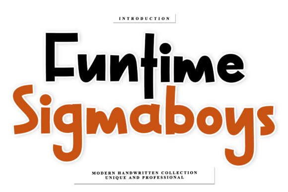 Funtime Sigmaboys: The Artisan's Script Font