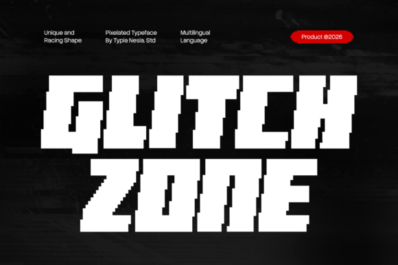 Glitch Zone: Accelerate Your Visuals with This Racing Font