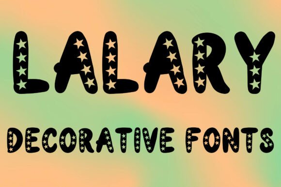 Infuse Your Designs with Cosmic Charm: The Lalary Font