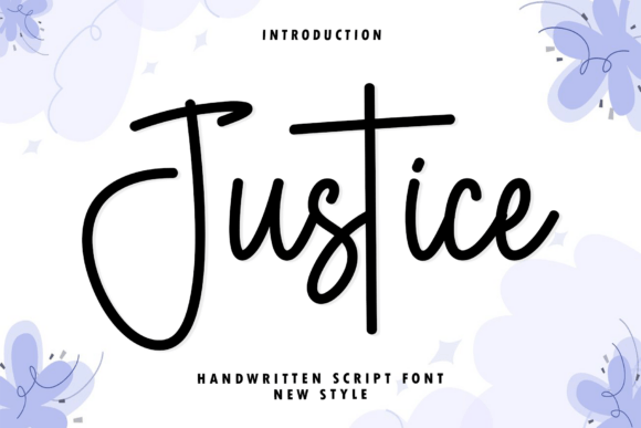 Justice: A Script Font for Elegance and Impact