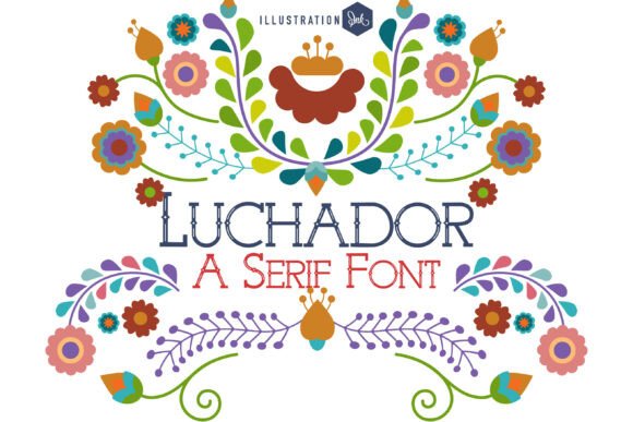 Luchador: Ornate, Over-the-Top Display Serif