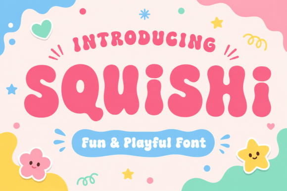 Squishi: The Display Font That Brings Organic Charm to Your Brand