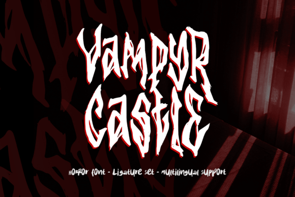 Vampyr Castle: A Font with Ancient Gothic Soul
