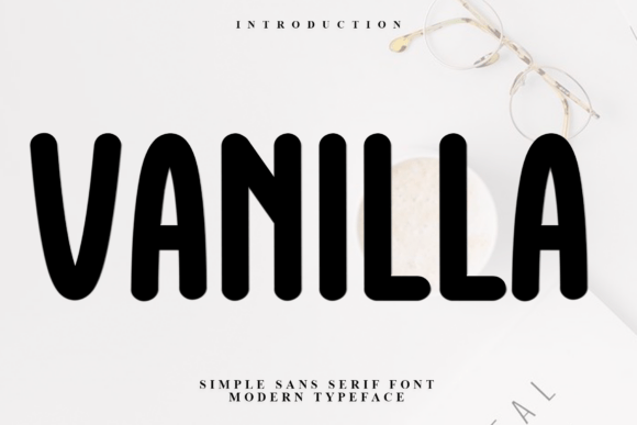 Vanilla: A Typeface for Festive and Nostalgic Designs