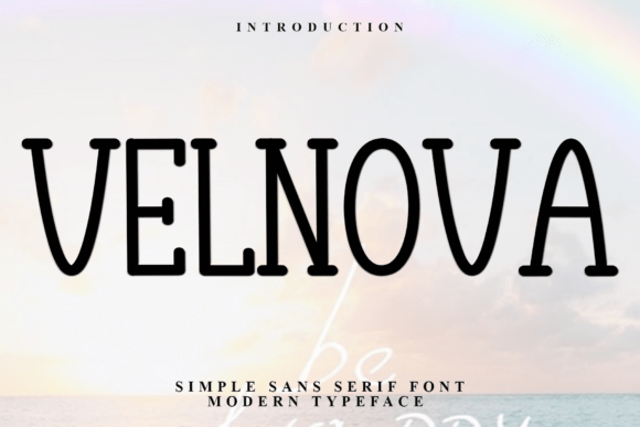 Velnova: Capturing the Enchantment of Holiday Typography